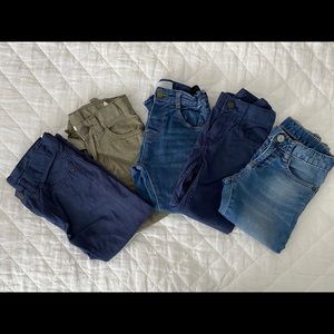 5 PAIRS- Boys 3T pants lot